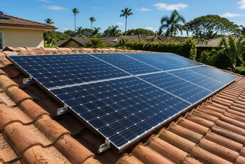 Installation de panneaux solaires à Préchacq-Josbaig